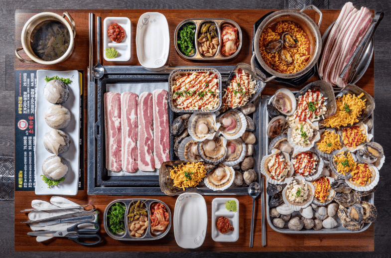 속초 조개구이 맛집 속초조개마을 무한리필 정보