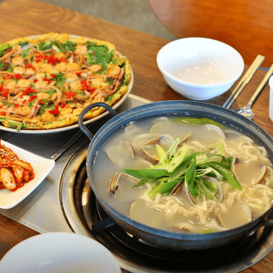 구시포칼국수 수완